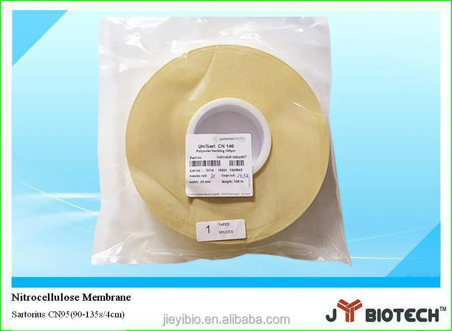 Nitrocellulose filter membrane for tapid test