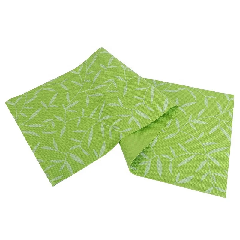 Custom Printed Logo Eco Friendly Fitness Exercise Pvc Yoga Mat Cheap Sale