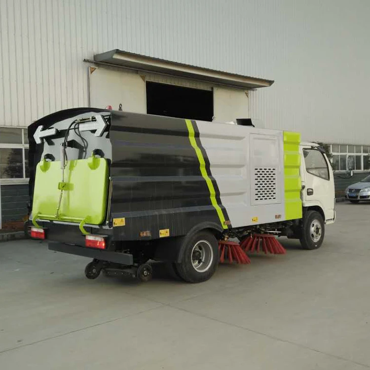 Dongfeng factory price of Road Sweeper and vacuum cleaner truck with Dongfeng