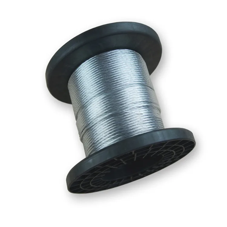 Gaosheng 1.5mm factory hot sale electric galvanized steel wire rope manufacture