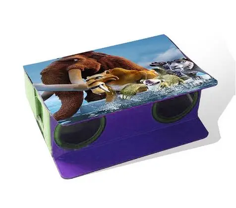 Custom Kids Toy Branded Cardboard Disposable Folding Foldable Paper Binoculars