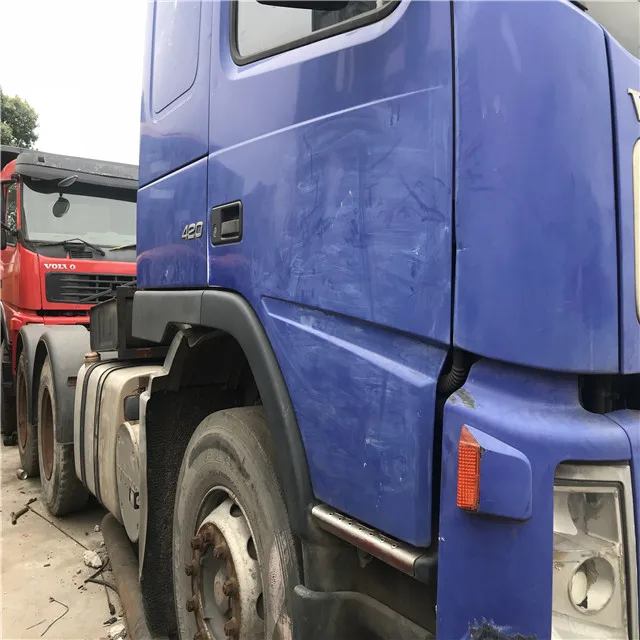 
Used dump truck head volvo dump trailer 6x4 manual working with top quality for sale 