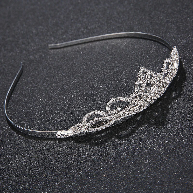 Rhinestone Princess Tiara Miss World Crown Accessories Jewelry