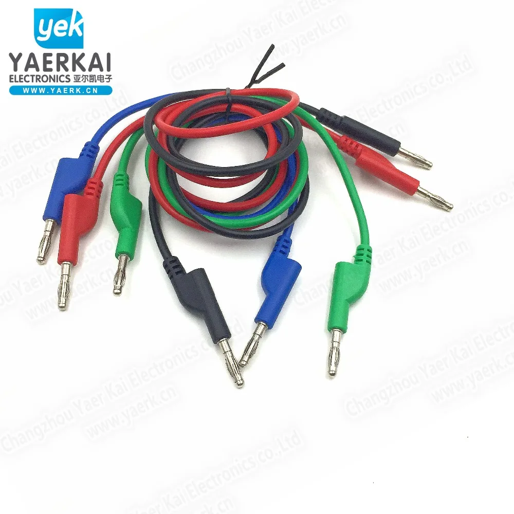 
Factory supply electronic specialties 4mm banana plug laboratory test lead 