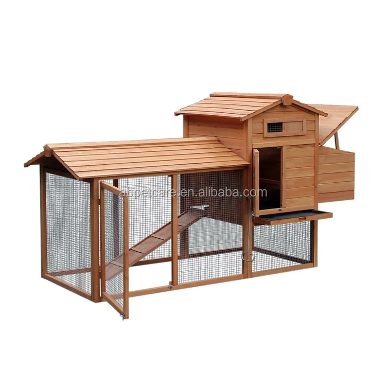 Chicken Coop Rabbit hutch Wood House Pet Cage