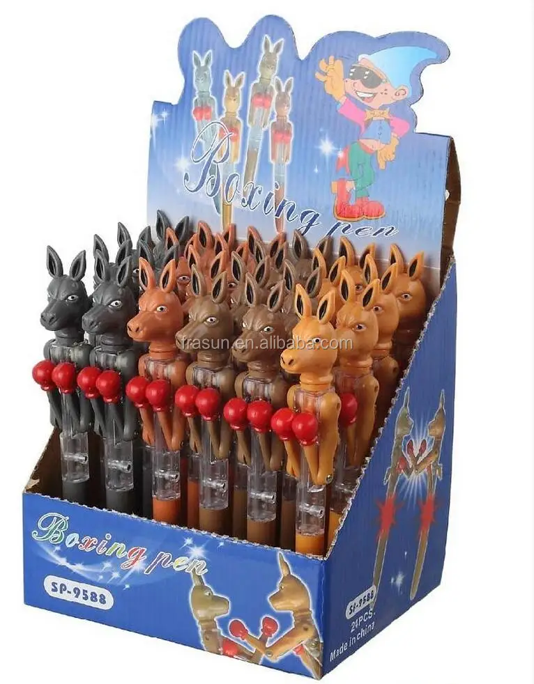 Skeleton Boxing Pen/Skull Skeleton Boxing Ballpoint Pen/Halloween Skeleton Pen