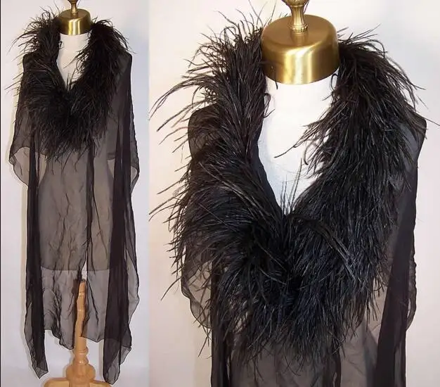 
Wholesale price peach ostrich feathers boa for wedding decorations feathers 