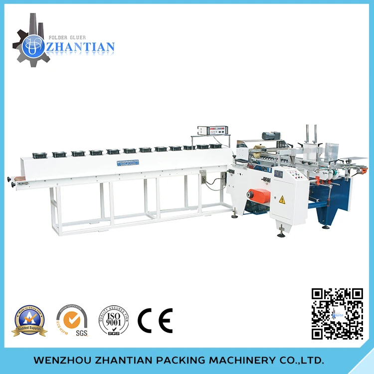 ZB-700 ZHANTIAN drying cup sleeve box making machine