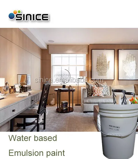 Water based best paints fiber waterproof exterior wall paint