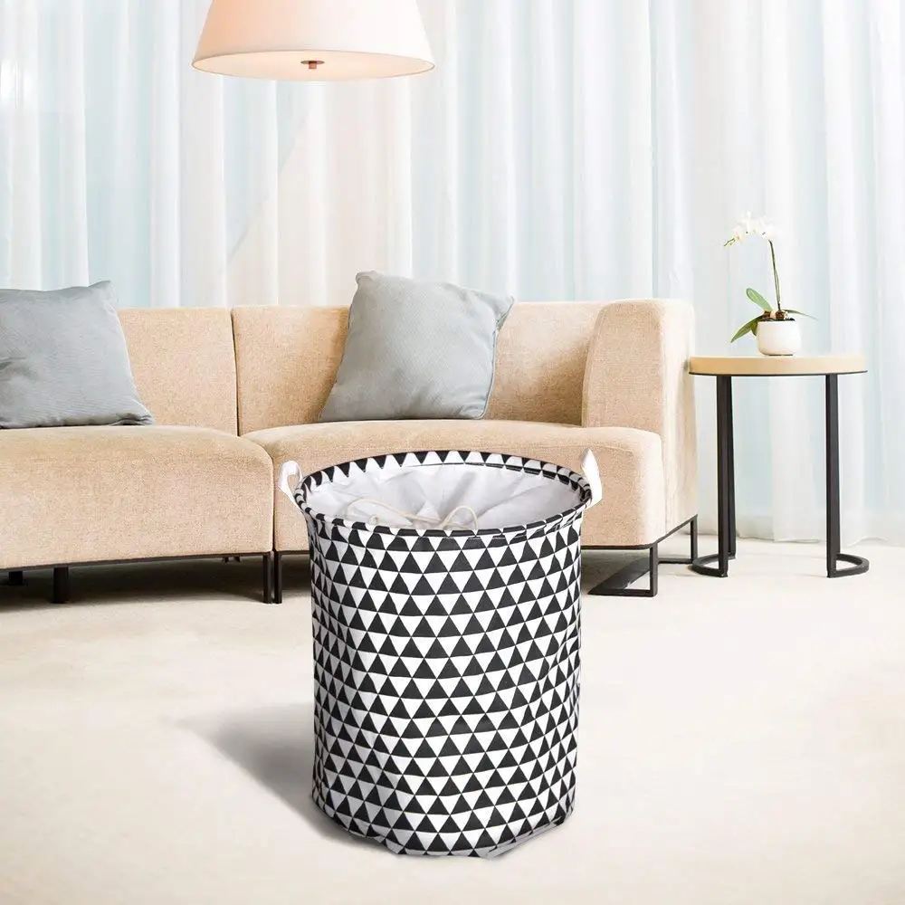 Large Pop-Up Canvas Laundry Hampers