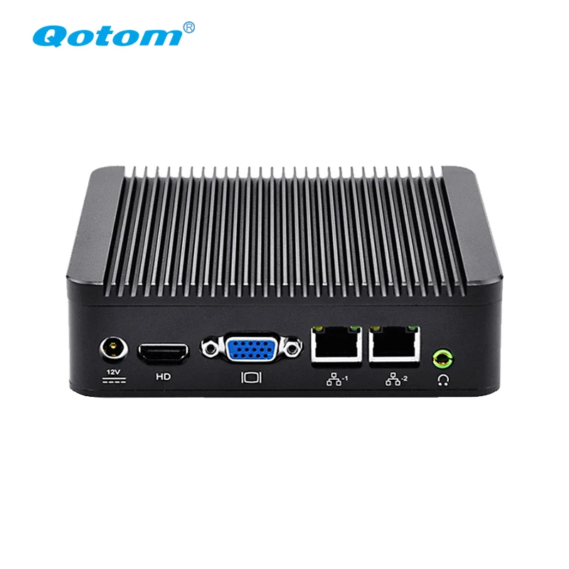  Qotom J1900 2 ethernet сетевые безвентиляторные x86 Ubuntu