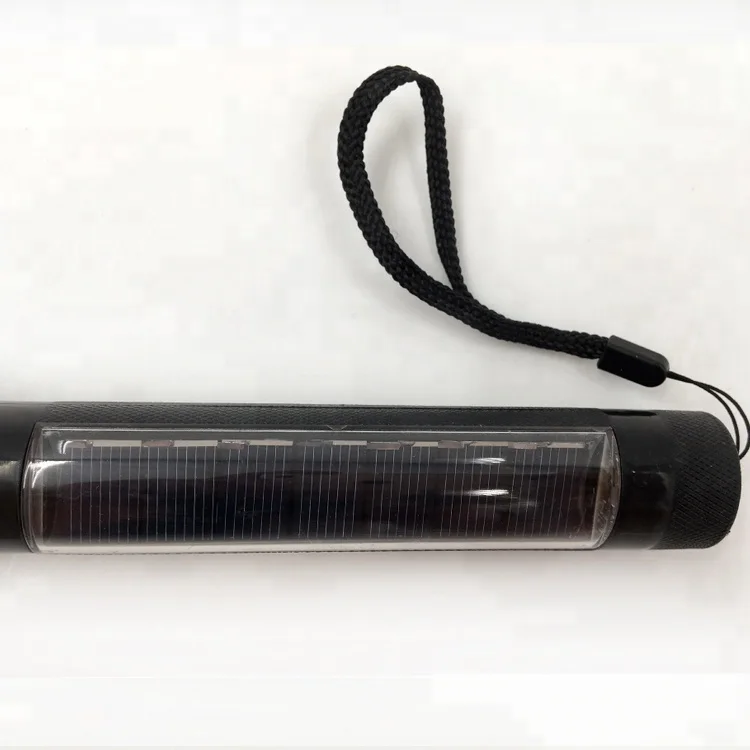 Best Quality Led Torch Light Hand Lamp Flash Lantern Solar Power Flashlight