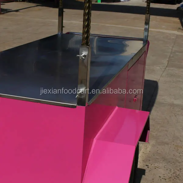 JX-IC160 Bicycle ice cream cart for sale / street vending ice cream cart price food cart