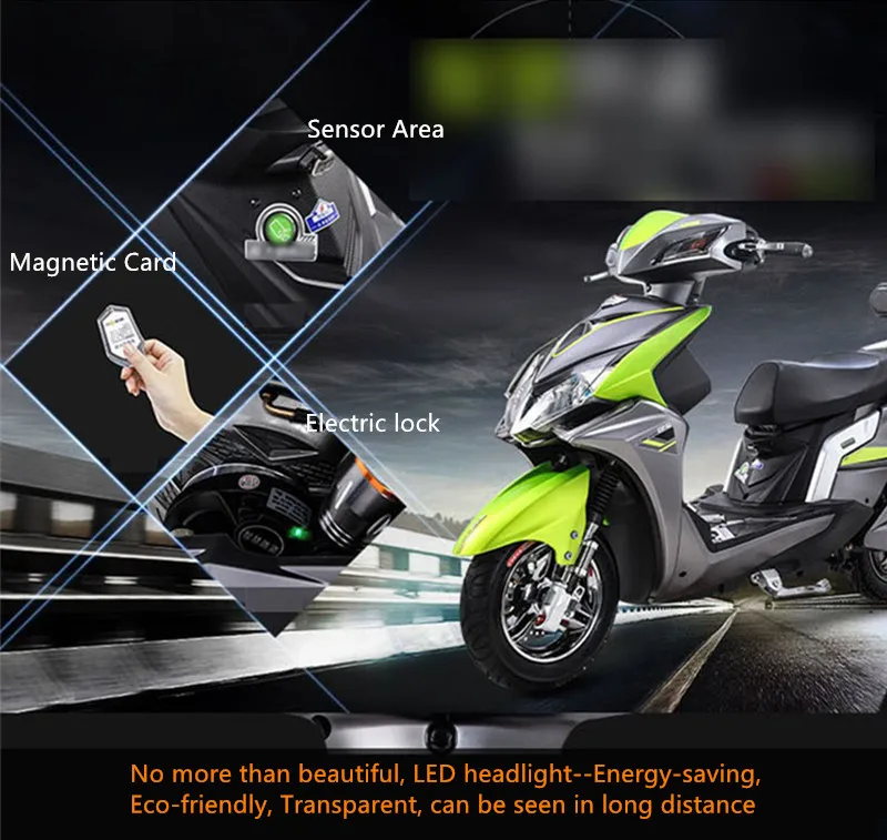 
China High Speed Cheap Adult Electric Motorcycle 2000W for Sale 