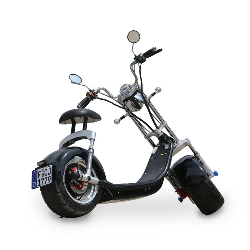 Europe warehouse to door New EEC/COC Citycoco motorcycle 3000W electric scooter with eec homologation