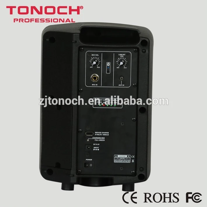 Top Selling Waterproof Active  PA Speaker box With Amplifier