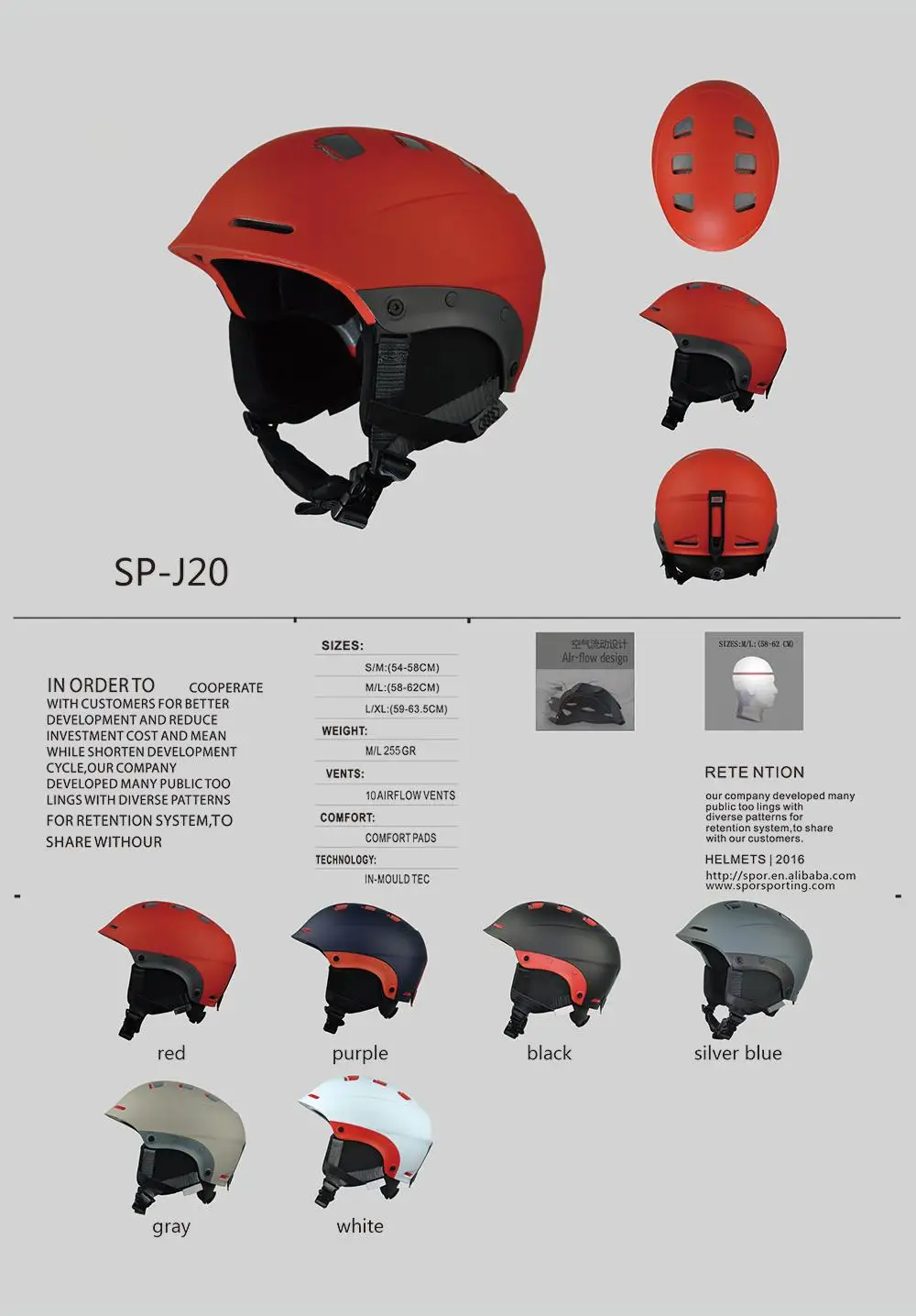 
Manufacturer Direct 2021 Series Best Ski Helmet 