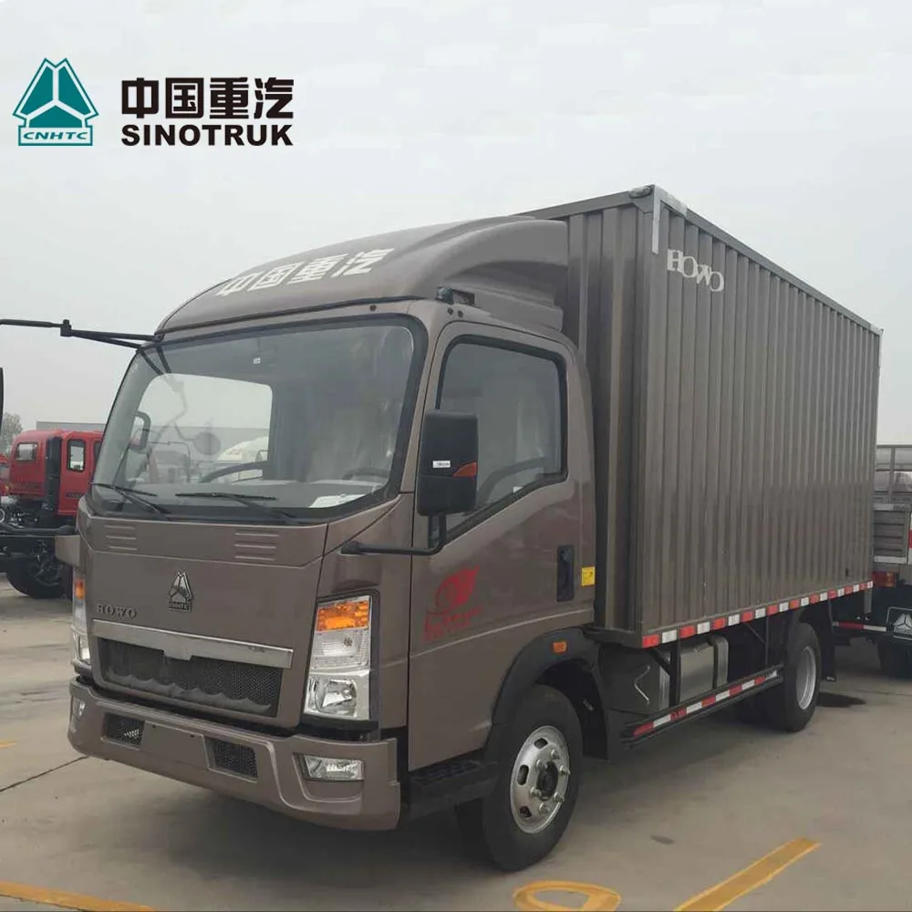 Грузовик-фургон SINOTRUK 6 wheeler 7 9 тонн