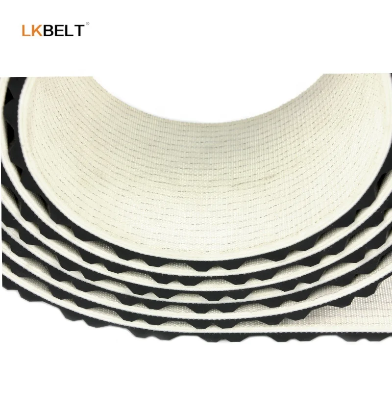 China Black Color PVC Customized Replaceable Rubber  Conveyor Belt for Automatic Woodworking Sanding Machine