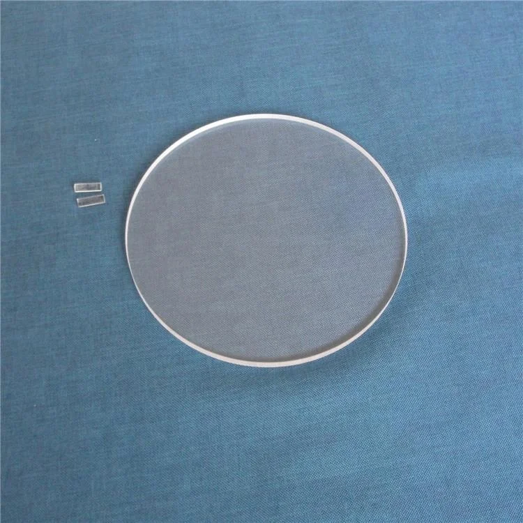 High Quality Cheap Custom transparent uv quartz glass disc