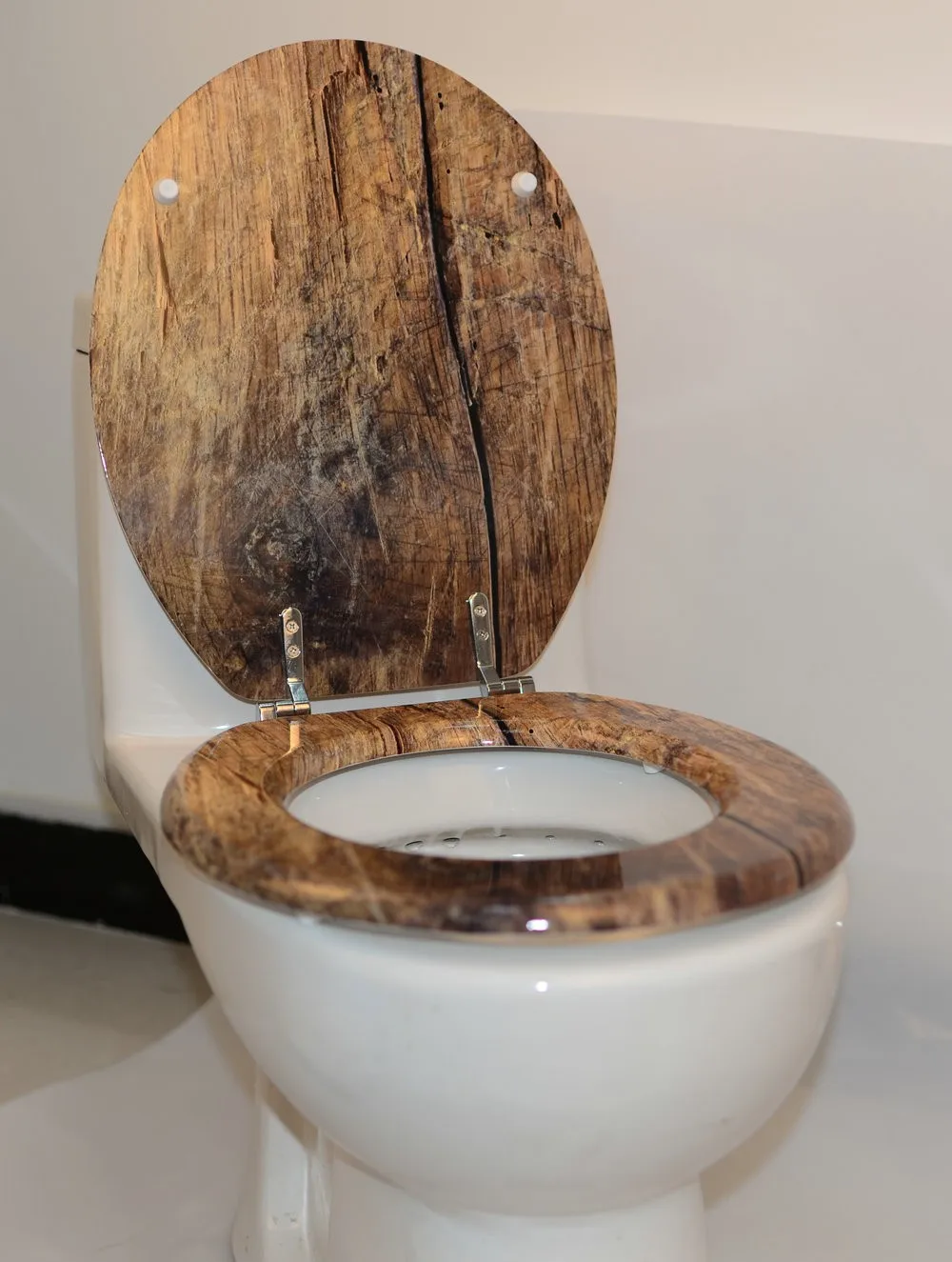 
Bathroom new design acrylic wooden wc toilet 