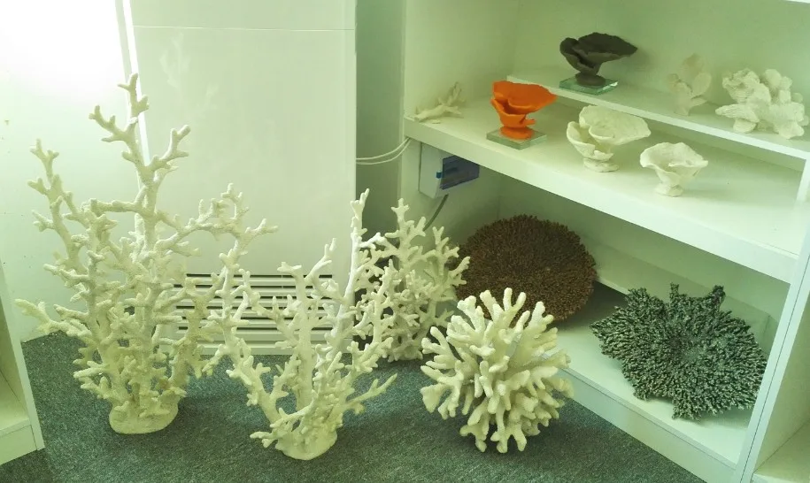 hot sale beautiful white artificial coral reef aquarium decoration