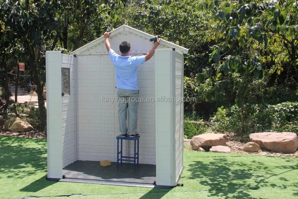 Бренд Kinying, недорогой Садовый дом, наружное пластиковое хранилище