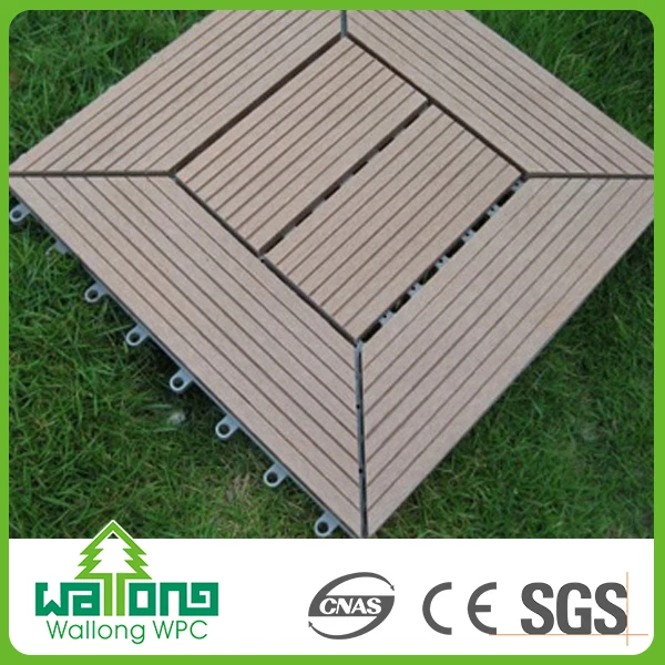 High quality no pollution high plasticity wpc wood design ceramic floor tile