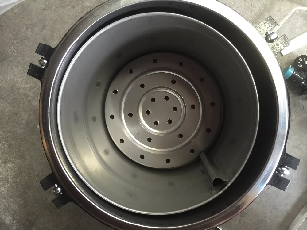 laboratory autoclave medical sterilizing pot 18 liter 24 liter electric heated type