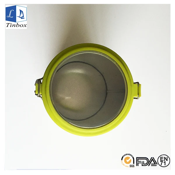 High Air Tightness Round antique coffee cans With Easy Open Lid Coffee Tin Can