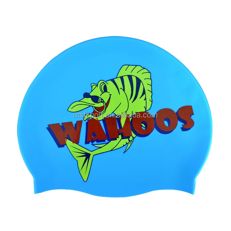 Swim caps racing of college logo swim caps paint for silicone swimming cap