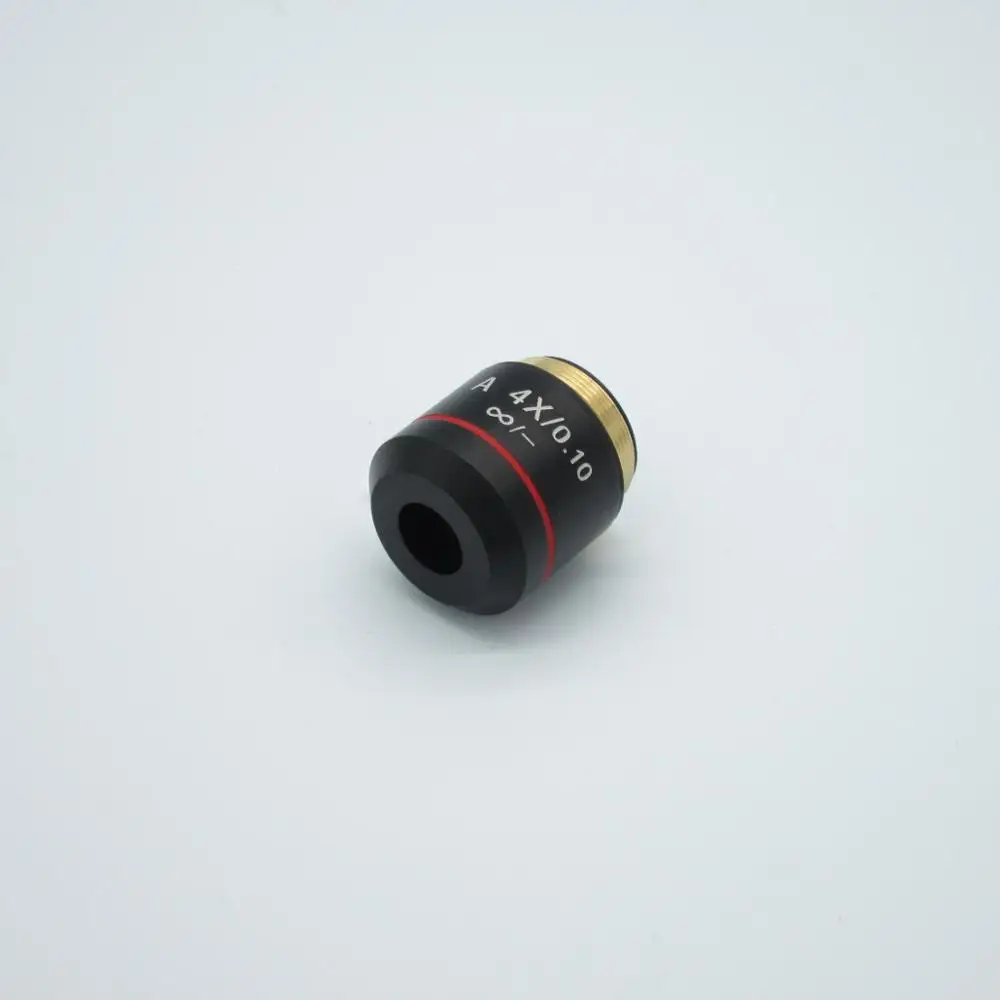 4X Biological Microscope Accessory infinity achromatic Objective Lens
