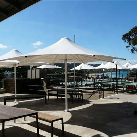 Heavy duty outdoor umbrellas