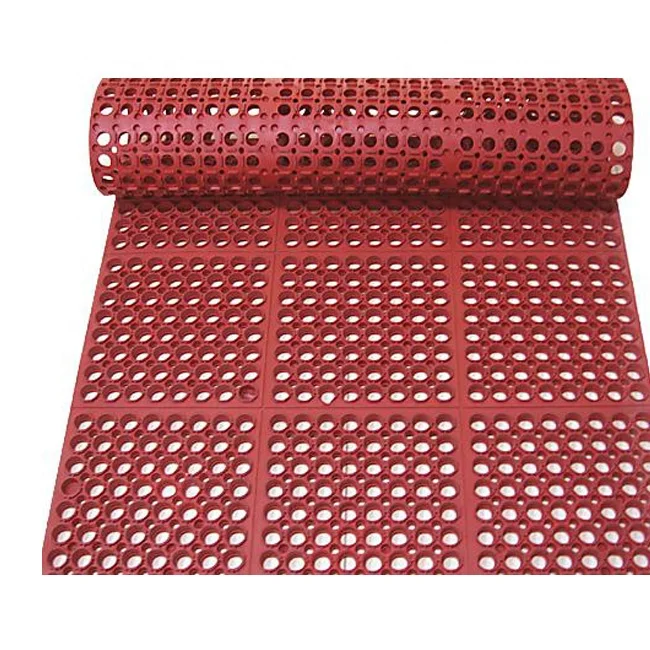 Перфорированный кухонный резиновый коврик с отверстиями для защиты от