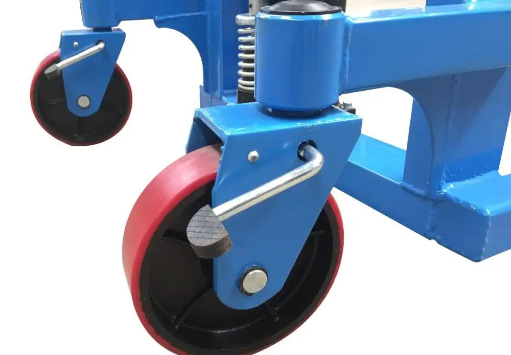 
manual hydraulic walk behind stacker truck 