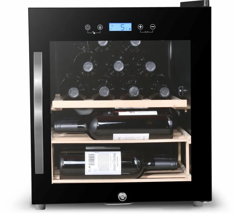 electric 12 15 bottles compressor wine bottle cooler fridge