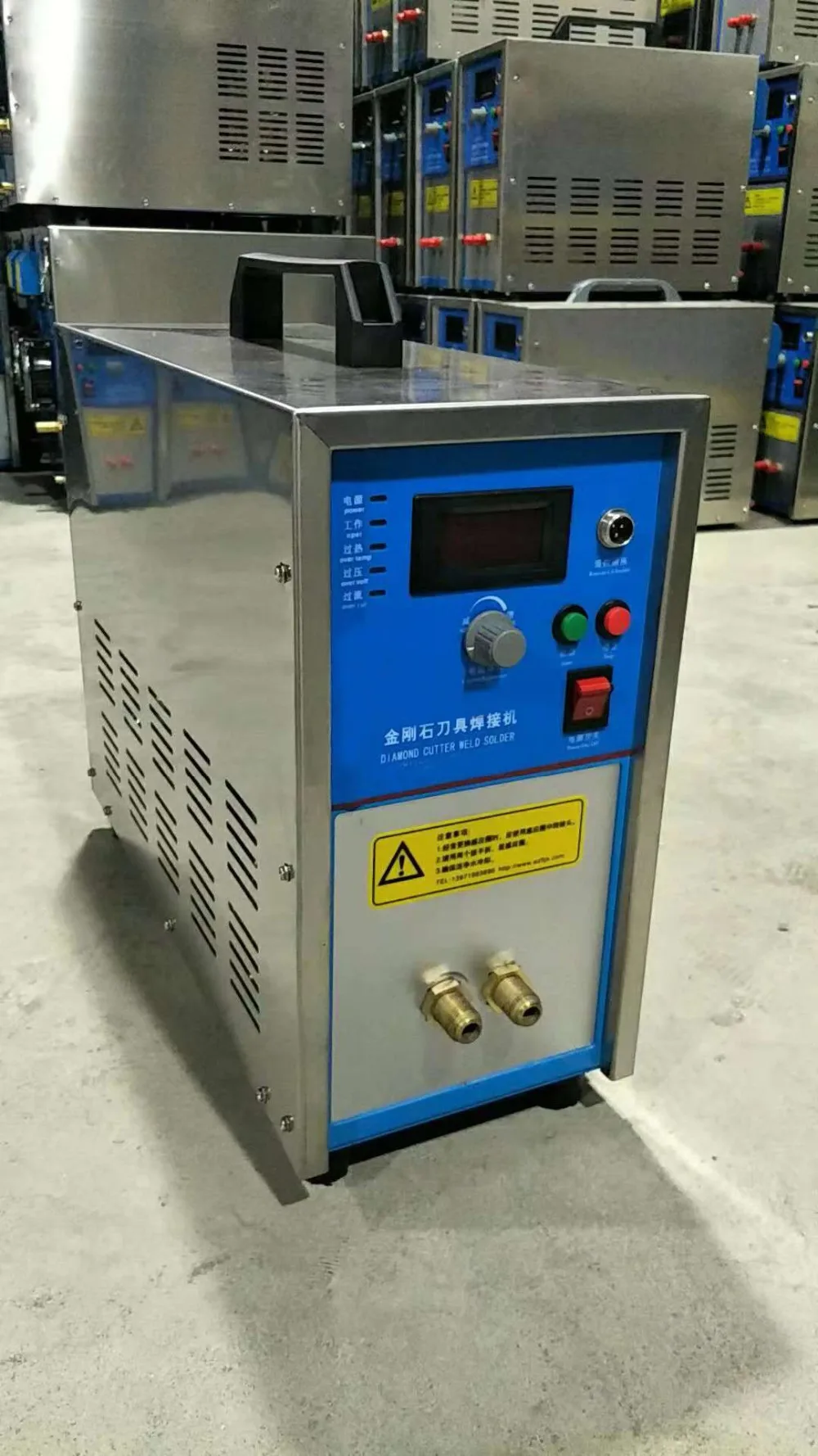 New Product 15 KVA Core Bit Retipping Machine for Diamond Segment Silver Brazing JJG-15