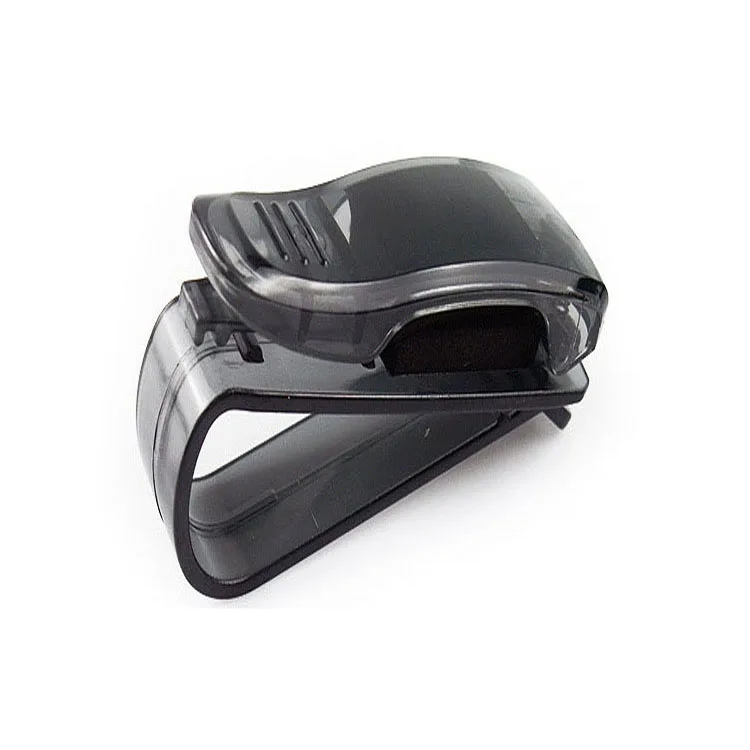 Plastic Auto car vehicle sun visor sunglasses holder portable car Eyeglasses glasses Ticket Holder clip