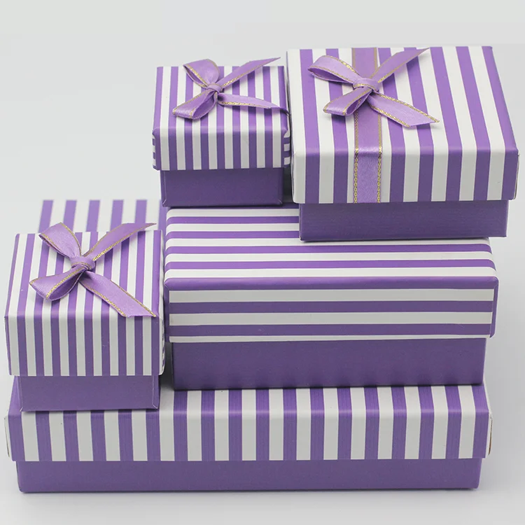 Hongxi OEM Strip Lid Custom Logo Marble Mini Long Lacquer Packing Sustainable Packaging Pink Velvet Jewelry Paper Box With Pouch