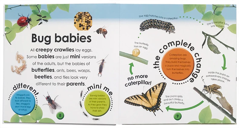 6-12 years old Children coloring books printing Custom kids cartoon drawing book for children printing