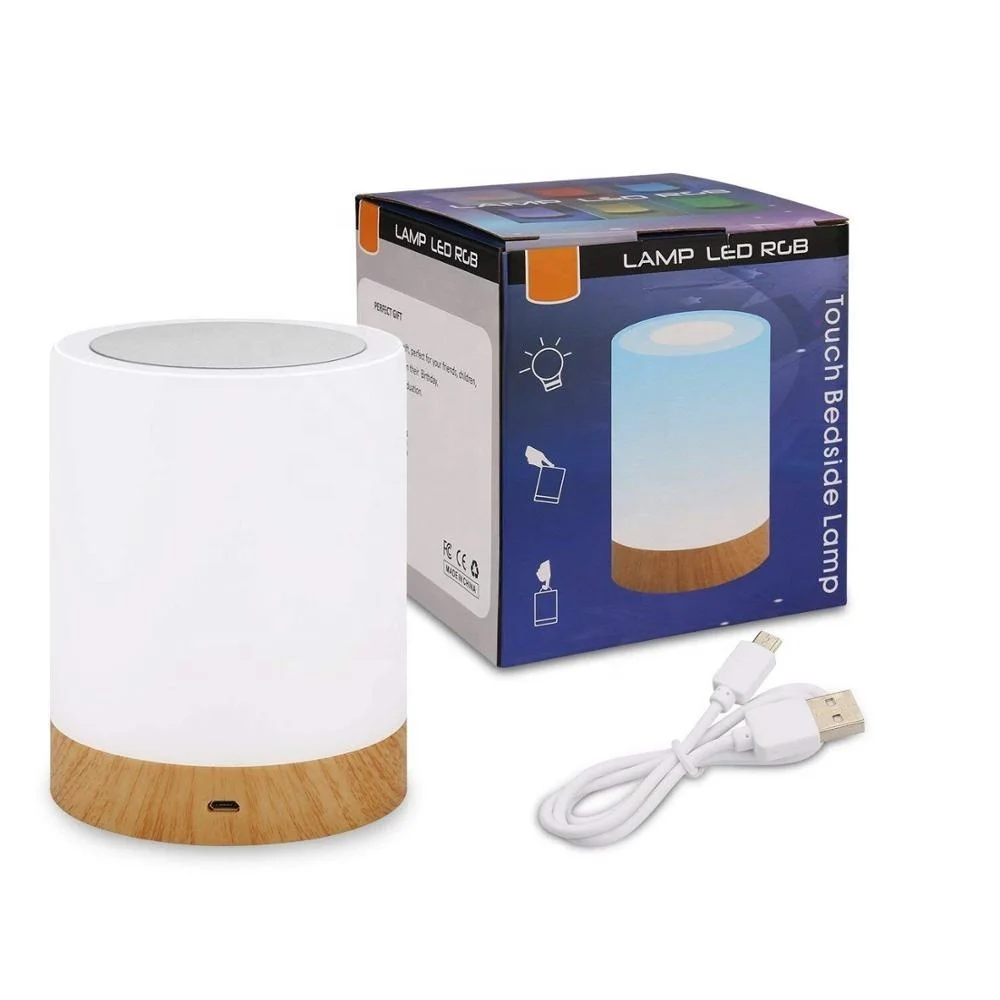 2021 Amazon Warm White Light Baby Children USB Lights Toys Gifts for Woman Kids Touch Bedroom Lamp LED Night Light Table Lamp