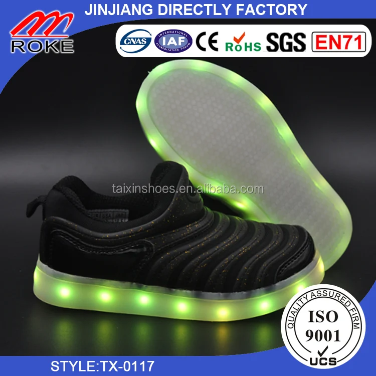 New arrival kids led light shoes sneaker factory supply