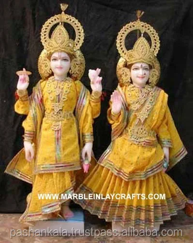 Decorative Marble Laxmi Narayan Idols