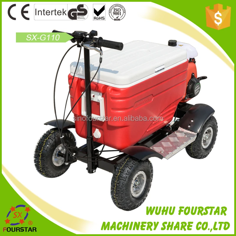 
cheap 50cc gas cooler box scooter 