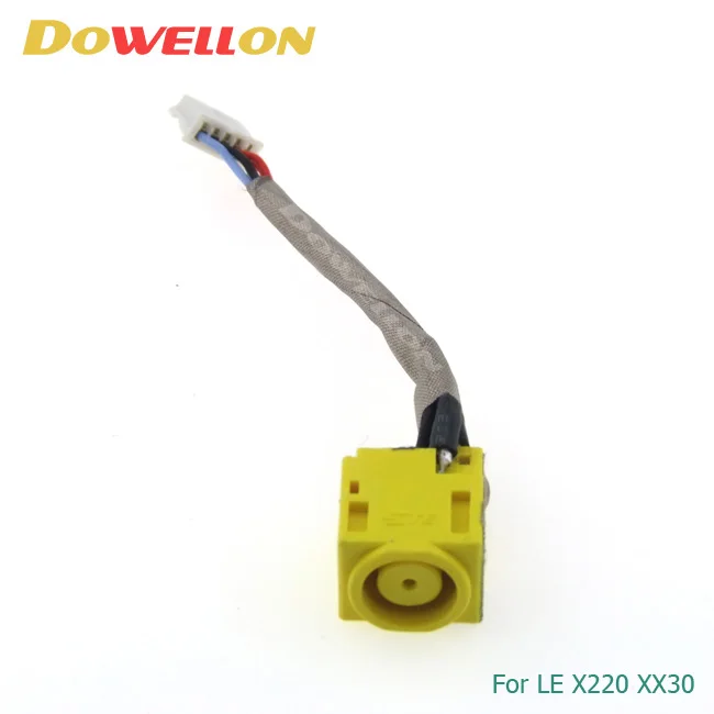 Laptop DC Power Jack Socket Cable Connector For Lenovo ThinkPad X220 X200T X230 X230T Computer