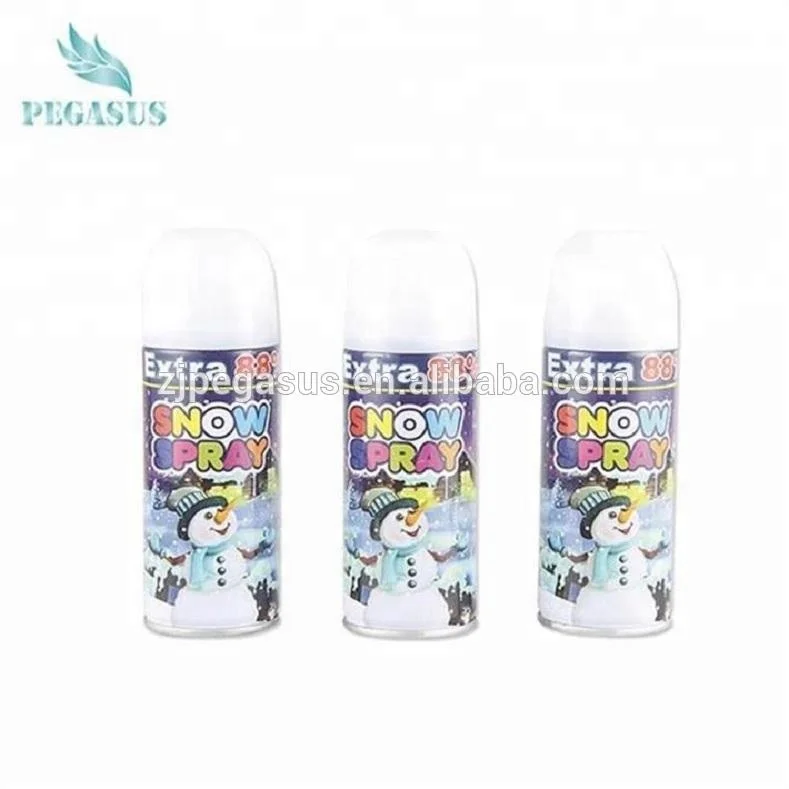 Christmas tree outdoor artificial crazy 250ml snow spray