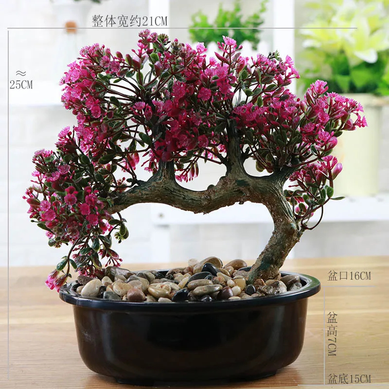 Оптовая продажа с завода 2017, высококачественные сосновые искусственные растения