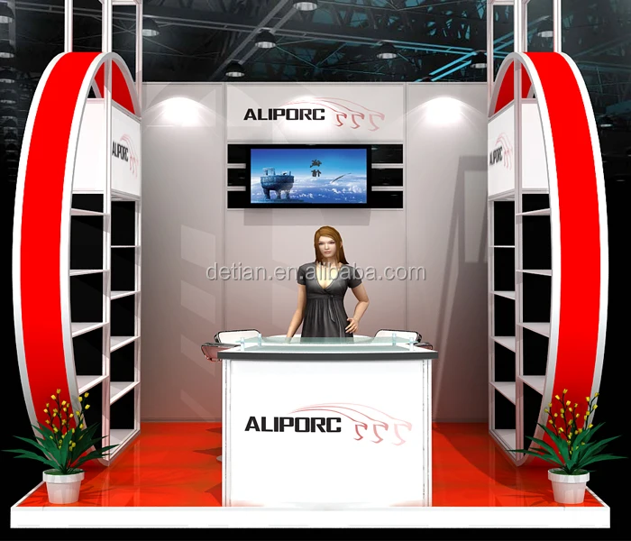 
opening used trade show booths for exhibition service, free design expo booths 
