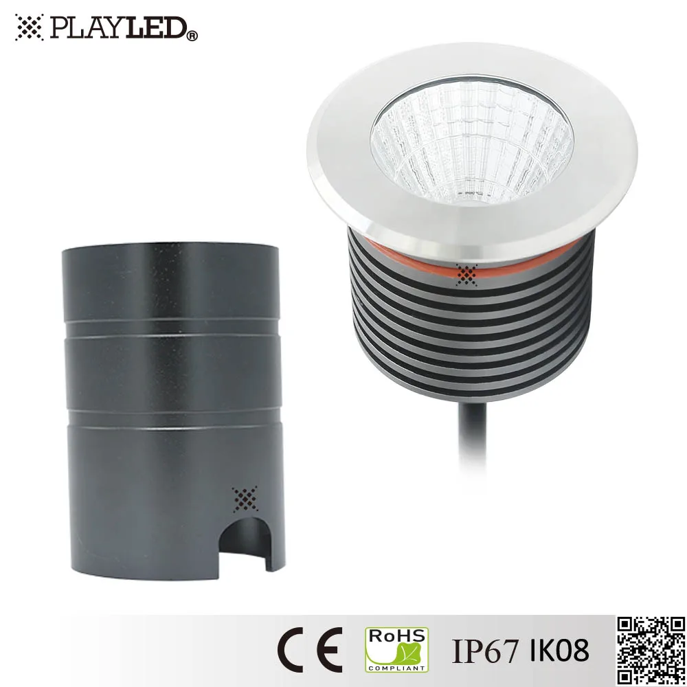 9 Вт IP67 подъездной светильник COB светодиодный подземный светильник 24 В постоянного тока наружное освещение для земли