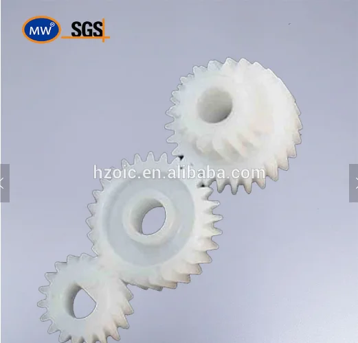 Customized Plastic double spur gears for machine